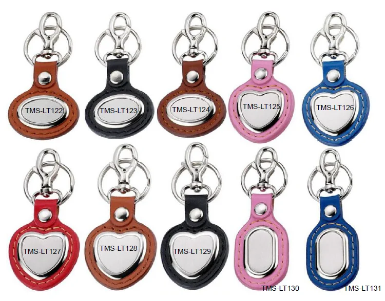 Exquisite Horse Shaped Promotional Custom Leather Animal Keychains