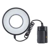 Perfect Choice Ring LED Video Light Kit 1400LM Color Temp 5800K LED Dimmable Light for Canon Nikon Pentax Cameras US Plug