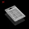 Quality assurance transparent plastic PET candle wax melts clamshell packaging