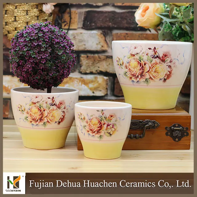 Wholesale Ceramic Different Types Flower Pots Buy Different Types