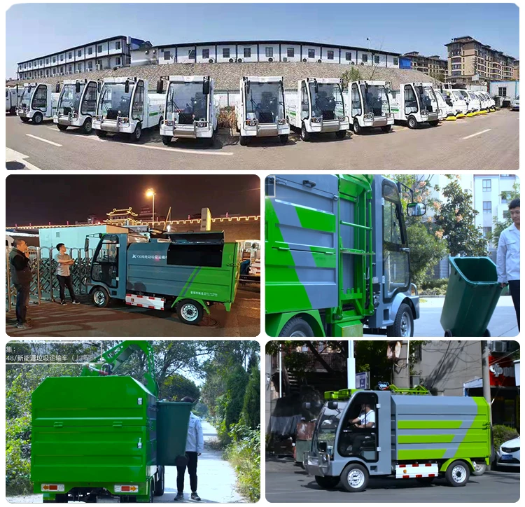 China New Design Manufacturer Garbage Truck For Sale
