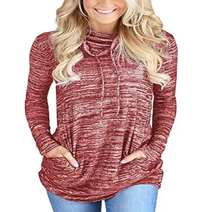 Womens Fashion High Neck Casual Baggy Jumper Knitted Warm Chunky Sweater Womens Fashion High Neck Casual Baggy Jumper Knitted Warm Chunky Sweater