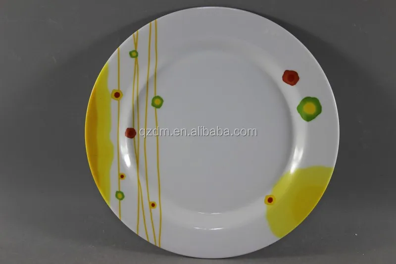 9"Melamine dinner plate , 30% Melamine Dishes