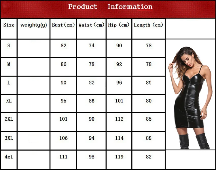 Women sexy lingerie for club nightclub bar slip Euramerican plus size six colors patent leather sexy underwear