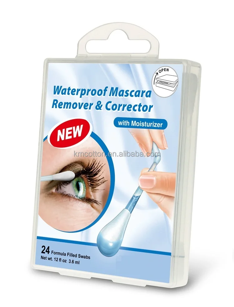 Waterproof Mascara Remover&corrector Bud,Liquid Cotton Bud Cosmetic