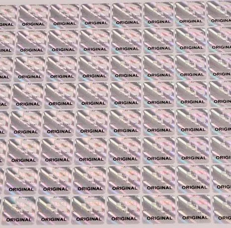 custom 3d hologram pictures security hologram stickers maker