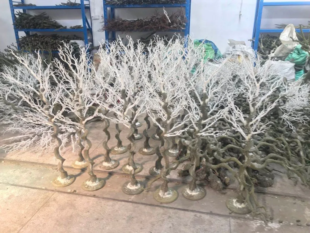 Artificial Dry Tree Clad The Column Artificial Banyan Trees Without