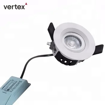Vertex V6264 8w bathroom waterproof IP65 rotatable led downlight