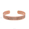 CB-6619 wholesale super strong copper bio megnetic healing bracelet ,magnetic copper bangles for ladies