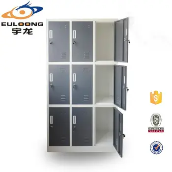 Durable Second Hand Clothes Storage Design 9 Door Steel Locker Made Durable Second Hand Clothes Storage Design 9 Door Steel Locker Made In China