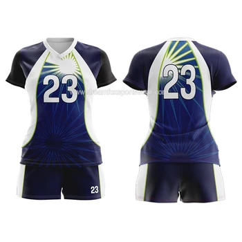 Hot Selling Dye Sublimation Volleyball Jersey Kits,Cheap Custom Sport ...