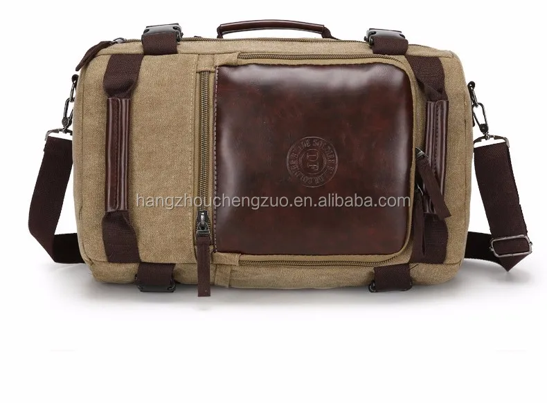 Hot Sale Waterproof OEM Camping Backpack,CZB-0003B Double shoulder computer bag outdoor leisure sports bag canvas bag