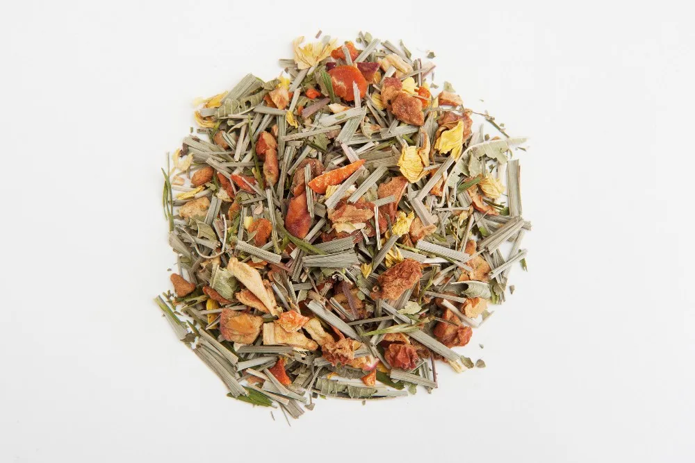 natural lemon ginger tea in pyramid teabag or bulk as great