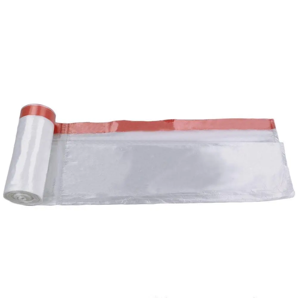 clear plastic trash bags 13 gallon