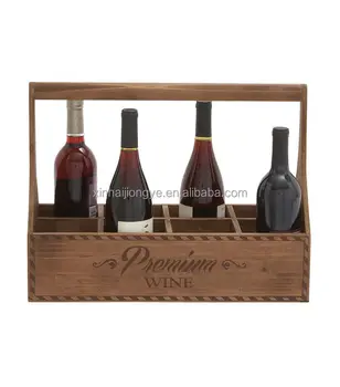 Wooden Wine Box Holder