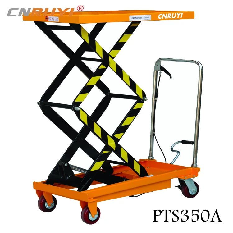 Hot Sale 350kg Manual Hydraulic Small Platform For Mini Scissor Lift Buy 350kg Scissor Lift