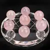 40mm handicraft home furnishing articles Pink Crystal Glass Ball