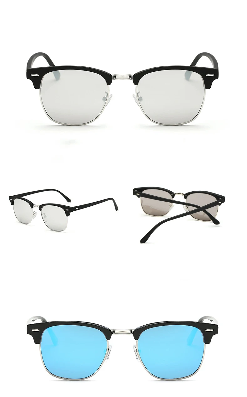 Guvivi Okay Sunglasses Polarized Light Nail Individuality Vintage