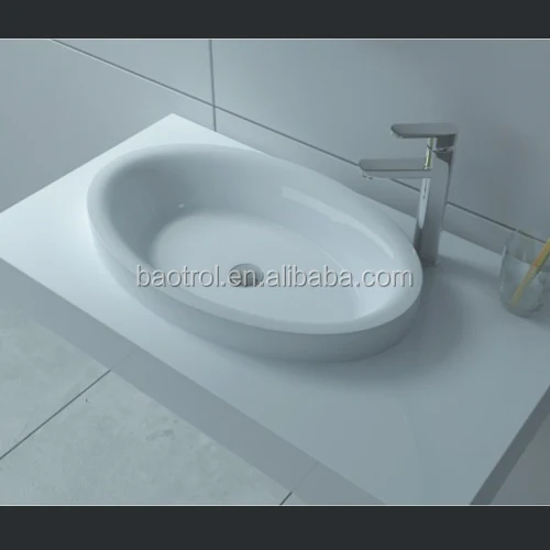 Sederhana Dan Modern Desain Kamar Mandi Portabel Sink Mewah Kamar Mandi Tenggelam Akrilik Wastafel Kamar Mandi Buy Corian Akrilik Wastafel Kamar