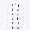 LM1052 Multi Function 6 Tier Folding Clothes Hanger With Clips