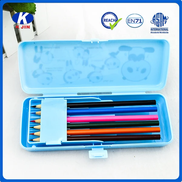 two compartments pencil case