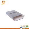 Factory design tuck end silver make up packaging paper cosmetic foldable box