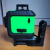 520nm 12lines 3D 3x360 Green beams laser level with USB charging plug