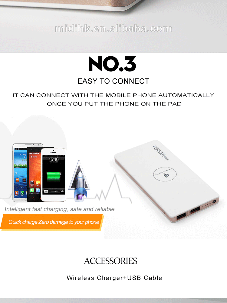 High Quality Outdoor Qi Panel Fast Charger Waterproof Wireless Portable 10000mah Original Power Bank - ANKUX.COM