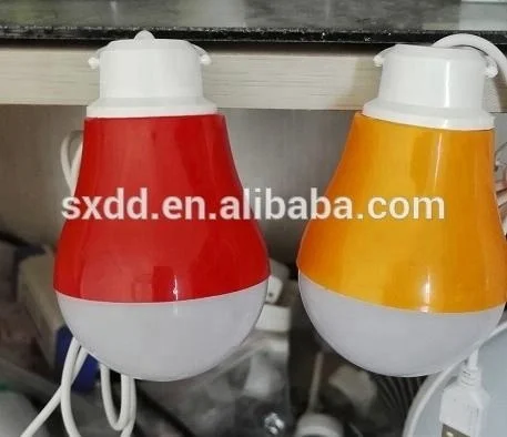 China supplier USB LED BULB 3V 5V light BULB factory wholesale price  1W 2W Red green yellow blue 2700k 6500k E27 B22