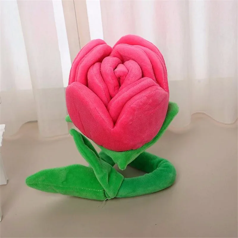 plush rose flower