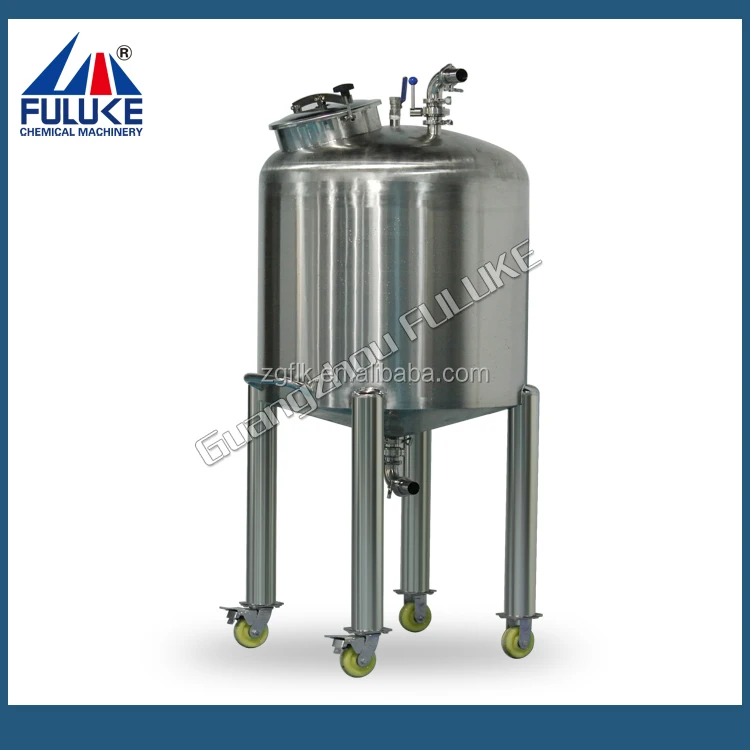 Vertical stainless movable cosmetic body spray storage tanks(1)