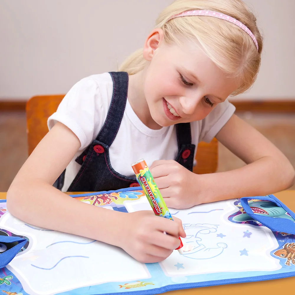 Educational Toy Aqua Magic Mat Water Drawing Mat With One Pen For Children Buy Drawing Mat Water Drawing Mat Magic Mat Water Drawing Mat Product On Alibaba Com