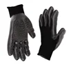 Pet Grooming Gloves Left & Right Enhanced Five Finger Design for Cats Dogs & Horses Long & Short Fur shedding