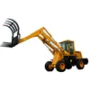 China factory farm straw grass grasping loading machine