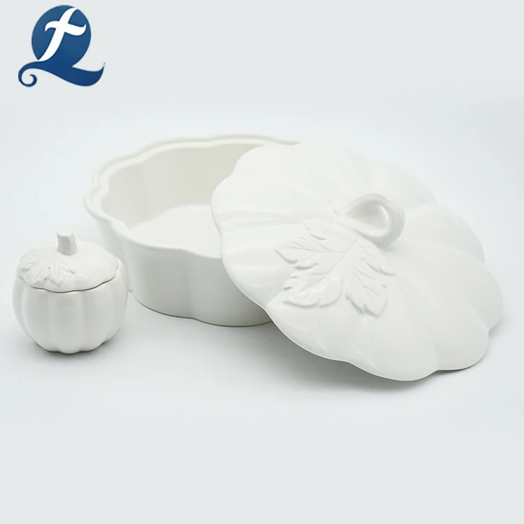 Top Quality Ceramic Pumpkin Shaped Pot