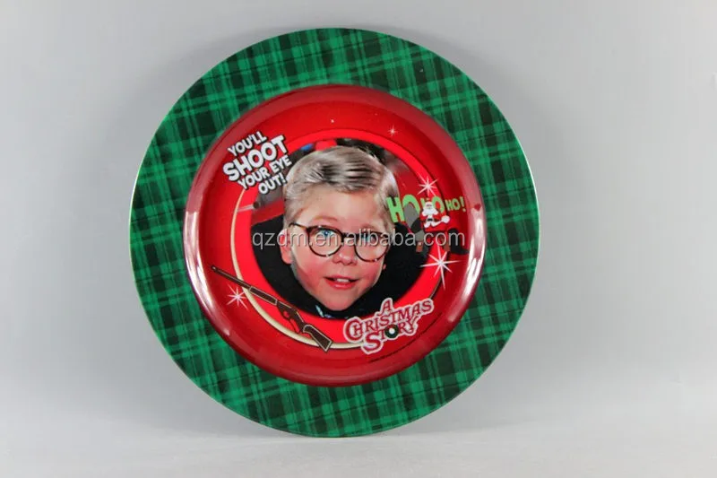 12 Inch Melamine Plate And Dish For 2016 Christmas Holiday