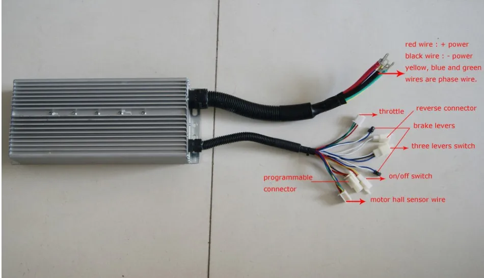 60v/72v/84v/96v Electric Controller For 5000w Electric Motorcycle Buy