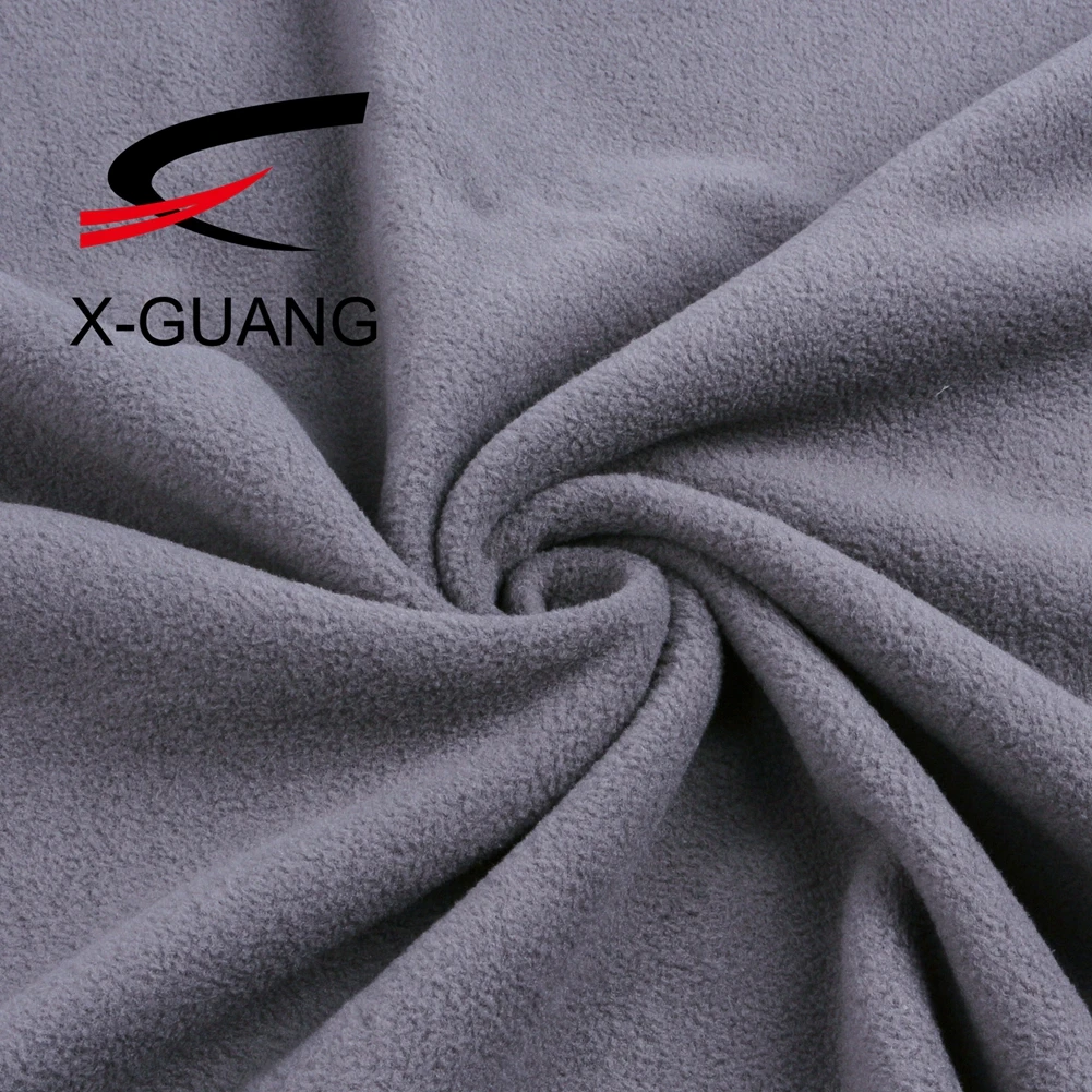 Free Sample 100 Polyester Micro Polar Fleece With Both Side Brush One