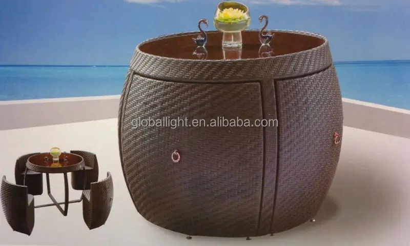 Rattan Garden Space Saver Compact Chair Set Table Glass Patio Furniture Balcony Buy Balcony Tables And Chairs Modern Balcony Furniture Modern Balcony Furniture Product On Alibaba Com