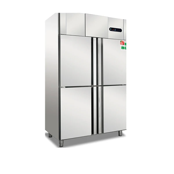 4 Doors Upright Ventilated Style Commercial Kitchen Refrigerator For
