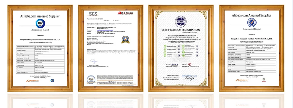 HOOPET CERTIFICATIONS