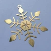 Customized Crafts Photo Chemical Etching Leaves Shape Stainless Steel Book Mark
