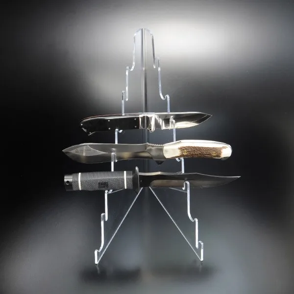 7 Books Clear Acrylic Knife Holder Perspex Knives Display Rack Buy