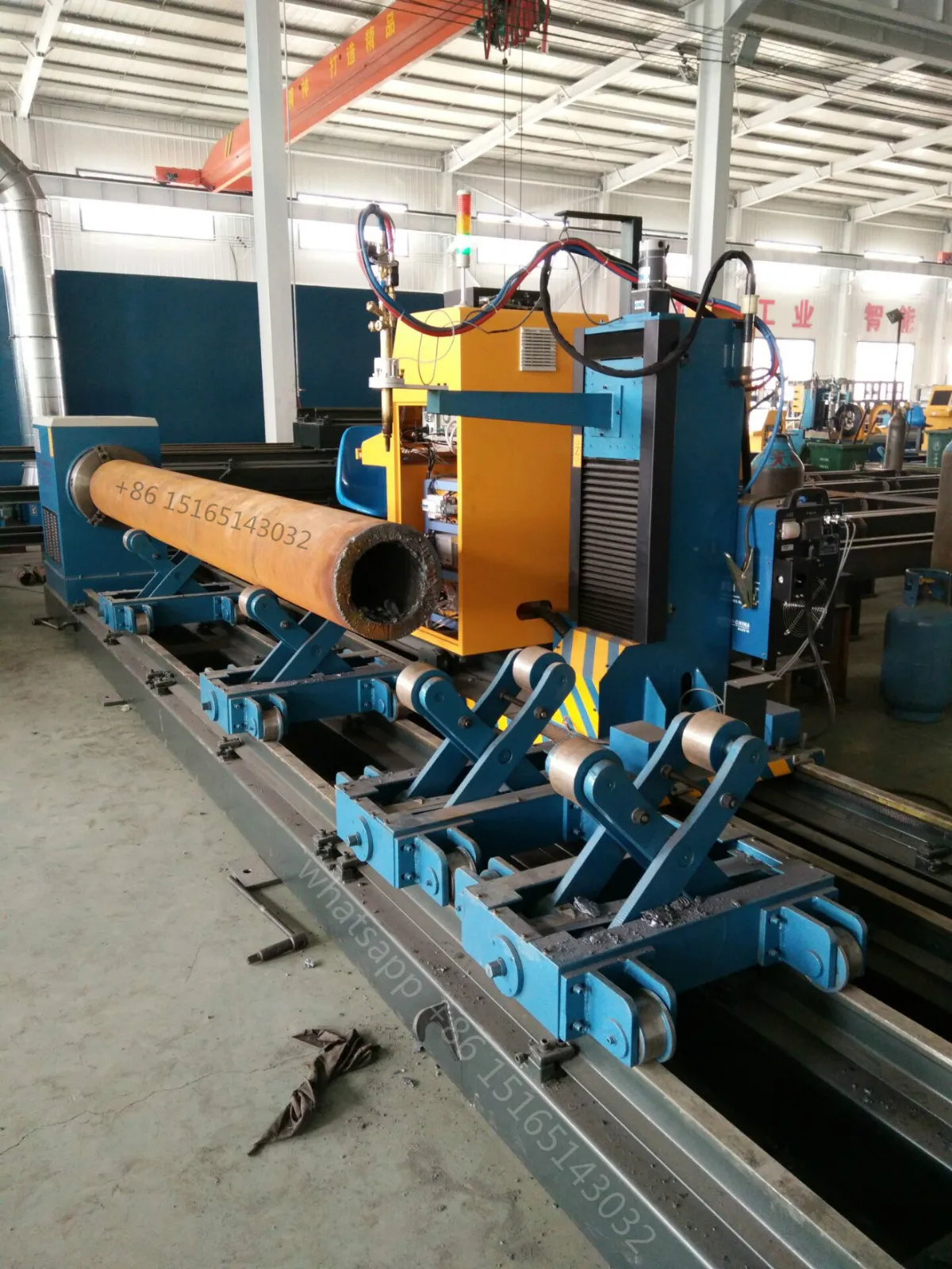 3 Axes Cnc Pipe Cutting Machine For Pipeline Fabric Buy Cnc Flame Cut