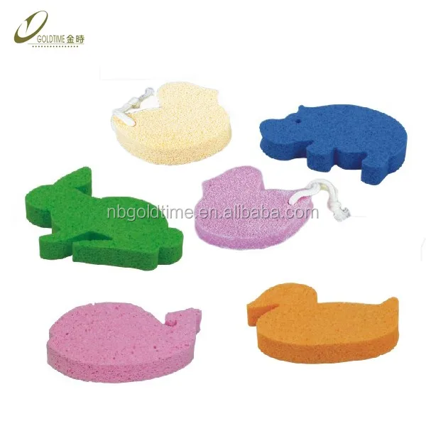 Animal Shape Cellulose Bath Sponge For Kids Buy Bath Sponge,Animal