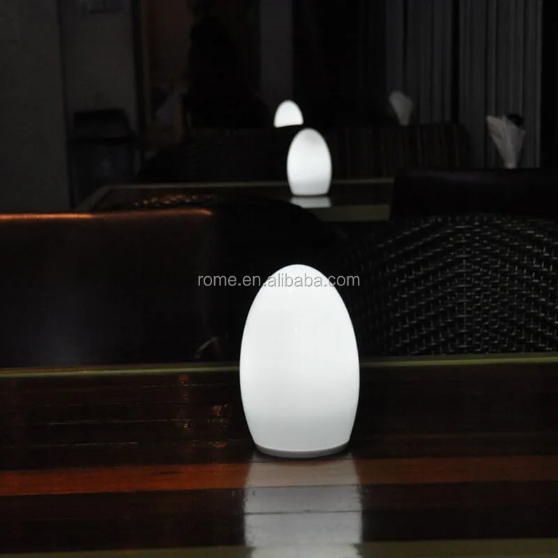 Multi Color Change Egg Shaped Led Table Lamp Multi Color Change Egg Shaped Led Table