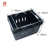 600*400*105mm plastic stackable and nestable crate for fruit and vegetable plastic basket