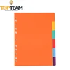 PP Colored Index Tabs, Letter Print Available PP File Dividers