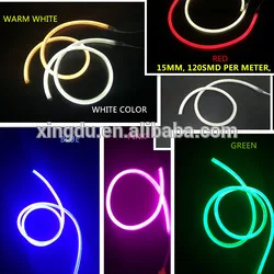 2 wire warm white neon rope light christmas lights 100led