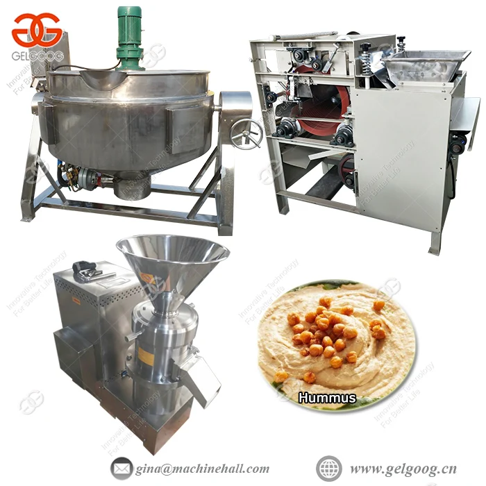 Buy Wholesale China Industrial Hummus Making Machine Chickpeas Puree  Production Line & Hummus Making Machine at USD 30000